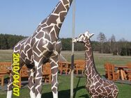 Dekofigur Giraffe XXL 3,20 m hoch Gartendeko - Hergisdorf
