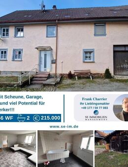 Haus mit Scheune und viel Potential für Handwerker!!! - Gernsbach