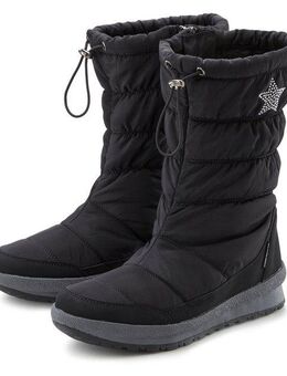 LASCANA Winterstiefel Stiefelette, Winterboots mit Warmfutter, wasserabweisend