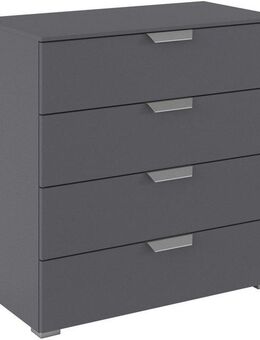 rauch Schubkastenkommode Sideboard Schubladenkommode ORIAS mit Dekor- oder Hochglanzfront (Breite 80 cm), vier große und geräumige Schubladen mit viel Stauraum MADE IN GERMANY