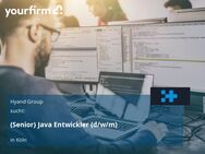 (Senior) Java Entwickler (d/w/m) - Köln