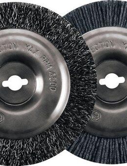 Einhell Fugenbürste für Fugenreiniger BG-EG 1410, GC-EG 1410, GC-CC 18 Li, 1 Stahlbürste, 1 Nylonbürste