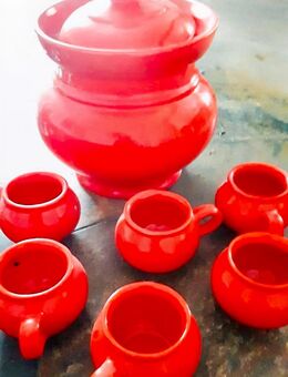 Bowle Set Original 70er Jahre - Eime