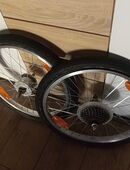 Vorderrad mit nabendynamo--und Hinterrad 20 Zoll Laufrad komplett mit Reifen in 44388