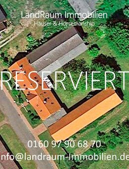 RESERVIERT. Hof-Landhaus-Bauernhof mit ca 6,77 ha Land & ca 300 m² Wohnhaus, geeignet als Pferdehof-Reitanlage, Einfamilienhaus, -Boutique-Hotel - Salzwedel (Hansestadt)