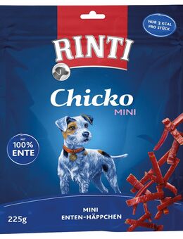 RINTI Chicko Mini - Sparpaket: Ente 4 x 225 g