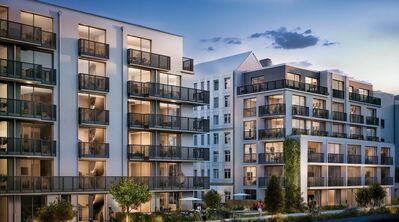 Barrierearme 2 Zimmerwohnung - Umbau zur barrierefreien bzw. rollstuhlgerechten Einheit möglich