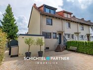 Huchting | Modernisiertes Reihenendhaus mit Garten, Terrasse und Garage - Bremen