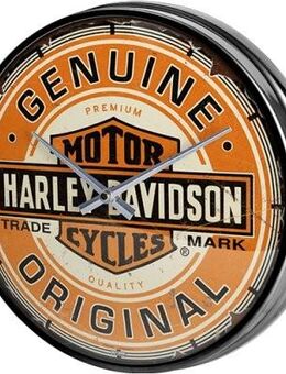 Schöne Harley-Davidson Wanduhr Genuine Original Motorrad Biker Ø 31 cm - Berlin
