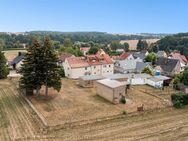 Eckgundstück bebaut mit Doppelhaushälfte und Nebengelassen in ruhiger Wohnlage. - Frohburg Eulatal