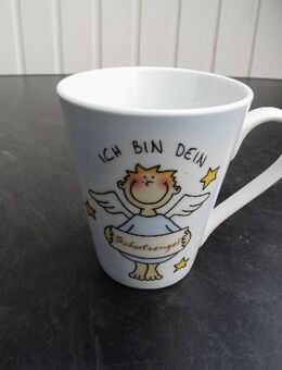 Ich bin Dein Schutzengel Becher Tasse Mug Flirt Porzellan by R&B Ritzenhoff&Breker 3,- - Flensburg