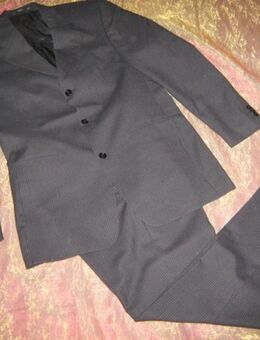 NEU * Apart * Business * Nadelstreifen * Schurwolle * Hosen- Anzug "Miss H" Gr. 36- 38/ S * dunkel- blau * - Riedlingen