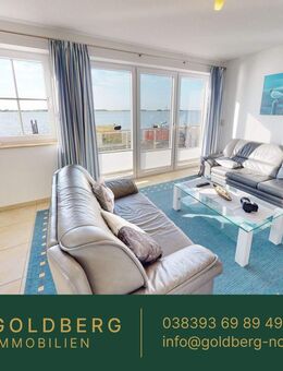Ferienwohnung - Maisonette Wohnung mit Wasserblick aus jedem Fenster - Neuenkirchen (Landkreis Vorpommern-Rügen)