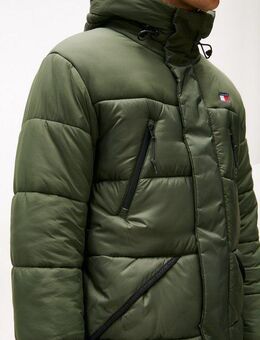 Tommy Jeans Steppmantel FABRIC MIXED PARKA Regular fit mit Kapuze