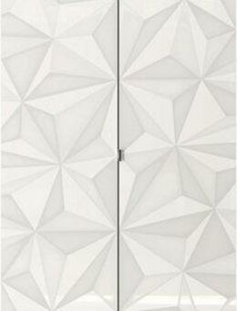 INOSIGN Aktenschrank Prisma, Breite 63 cm, Höhe 184 cm, 2 Türen (3 Einlegeböden) Büroschrank, Mehrzweckschrank, Front mit Siebdruck