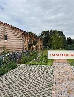 IMMOBERLIN.DE - Energieeffizienzklasse A+! Frisch sanierte Wohnung mit Hauscharakter, Südterrasse & -garten in seenaher Naturlage - Großwoltersdorf
