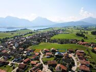 Allgäu, Berge, Seen, Schlösser - unverbaubare, einzigartige Panoramalage - Rieden (Forggensee)