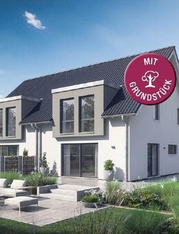 Modernes Doppelhaus für gehobenes Wohnen auf knapp 400m² Grundstück in Radebeuler Bestlage - Radebeul