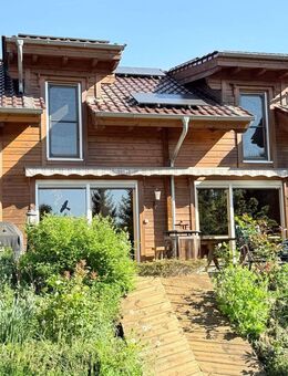 Naturidylle trifft Wohnkomfort - Charmantes Holzhaus mit Schwimmteich in traumhafter Feldrandlage - Mainz