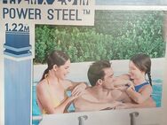 Für Bestway Pool, Power Steel 4,12M x 2,01M x 1,22M - Groß Umstadt Zentrum