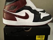 Nike Air Jordan 1 White/Dark Pony/Black Größe 45,5 Neu - Saarbrücken