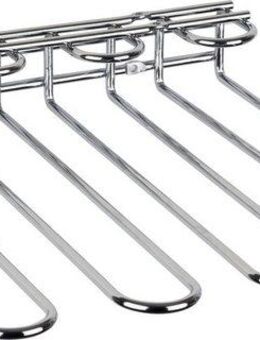 APS Ablageregal, Metall, für bis zu 12 Gläser