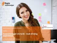 Guestmanager (m/w/d) - Audi driving experience - Neuburg (Donau)