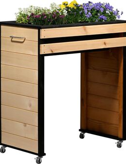 dobar Hochbeet Wheely Gr. M Pflanzkasten Pflanzkübel #58335 - Birkenfeld (Baden-Württemberg)