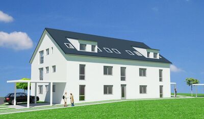 +++ NEUBAU +++ 2,5 Zimmer Obergeschosswohnung mit Garten KfW55 in Köngen
