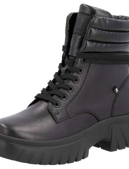 Rieker EVOLUTION Schnürboots, Stiefelette, Plateauboots mit Schaftrandpolsterung