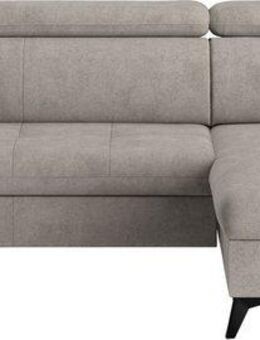 COTTA Ecksofa Hudson L-Form, mit Kopfteilverstellung, wahlweise mit Bettfunktion & Bettkasten