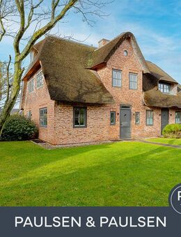 Luxuriöses, strandnahes Hausteil unter Reet über 4 Ebenen - Sylt