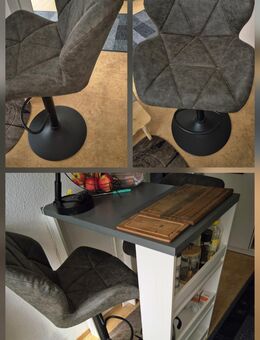Schöner Bartisch mit 2 Barhocker - Hoyerswerda Zentrum