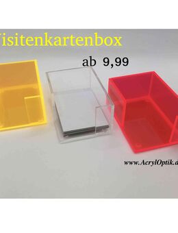 Visitenkartenbox - Delmenhorst