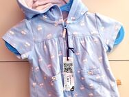 Kurzärmeliger Hoodie mit Kapuze Gr. 62 - Kissing