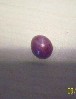 5,74 ct , Top Roter Stern Rubin Cab. , inkl. dt. ZERTIFIKAT *** - Neubrandenburg