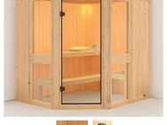 Karibu Sauna Aline 1, BxTxH: 196 x 170 x 198 cm, 68 mm, (Set) ohne Ofen