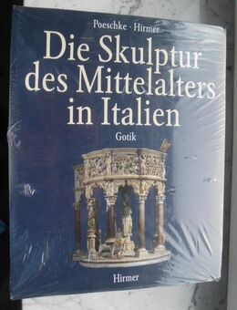 Die Skulptur des Mittelalters in Italien. Romanik + Gotik. Poeschke Hirmer. 2 Bücher ovp 79,- - Flensburg
