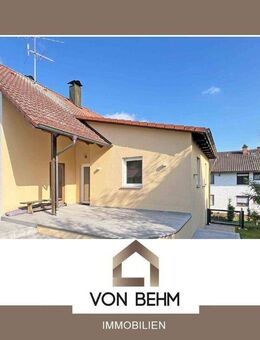 von Behm Immobilien - Großzügige 4-Zimmer-Erdgeschosswohnung mit Privatgarten und Terrasse in Geisenfeld - Geisenfeld