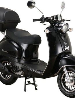 Alpha Motors Motorroller Venus, 50 ccm, 45 km/h, Euro 5, (mit Topcase), im Retro-Look