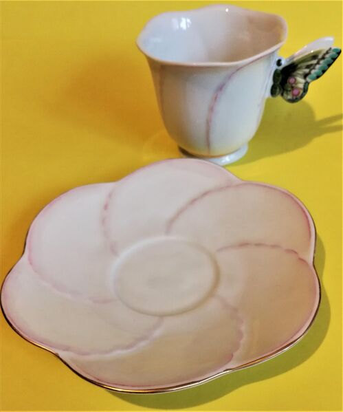 Mokkatasse mit Untertasse Gerold Tettau - Aachen