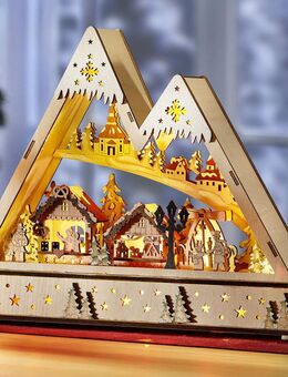 Lichterbogen aus Holz Schwibbogen Weihnachten XMas #17710 - Birkenfeld (Baden-Württemberg)