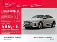 Audi e-tron, Sportback 55 qu S line TV-Emfpang Assistenz-Paket Rour, Jahr 2020 - München