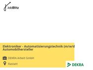 Elektroniker - Automatisierungstechnik (m/w/d) Automobilhersteller - Rastatt