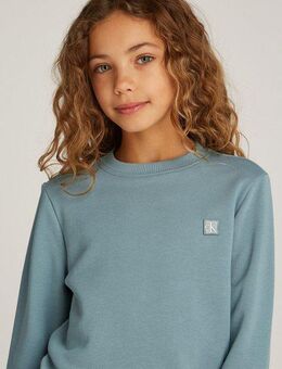 Calvin Klein Jeans Sweatshirt MONOGRAM MINI BADGE CREWNECK für Kinder bis 16 Jahre