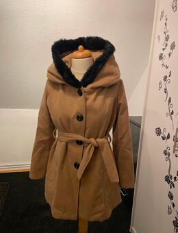 Damen Wolljacke L mit sehr großer Kapuze - Isernhagen