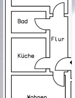 Kleine 2-Raum Wohnung mit Stellplatz auf der Bahnhofstraße - AB 01.09.2025 - Mittweida