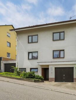 Teilvermietetes 2-Familien-Haus in PF-Mäurach mit Potenzial, schönem Garten und 2 Garagen! - Pforzheim