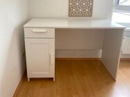 Schreibtisch weiß Schublade & Tür - Bellheim