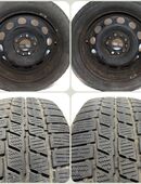 2x Stahl-Felgen BMW 1er E81 E82 E87 E88 Winter-Reifen 195/55 R16 LK 5x120 ET42 in 48301